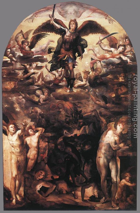 Domenico Beccafumi : Fall of the Rebellious Angels
